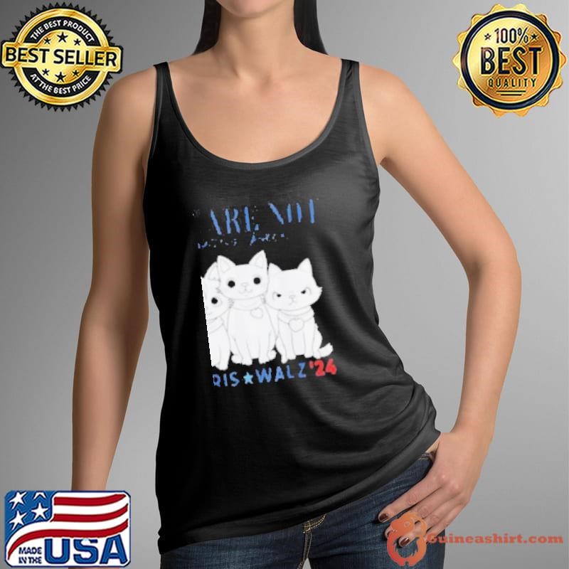 We Are Not Going Back Kamala Harris Cat Lady Madam President Shirt