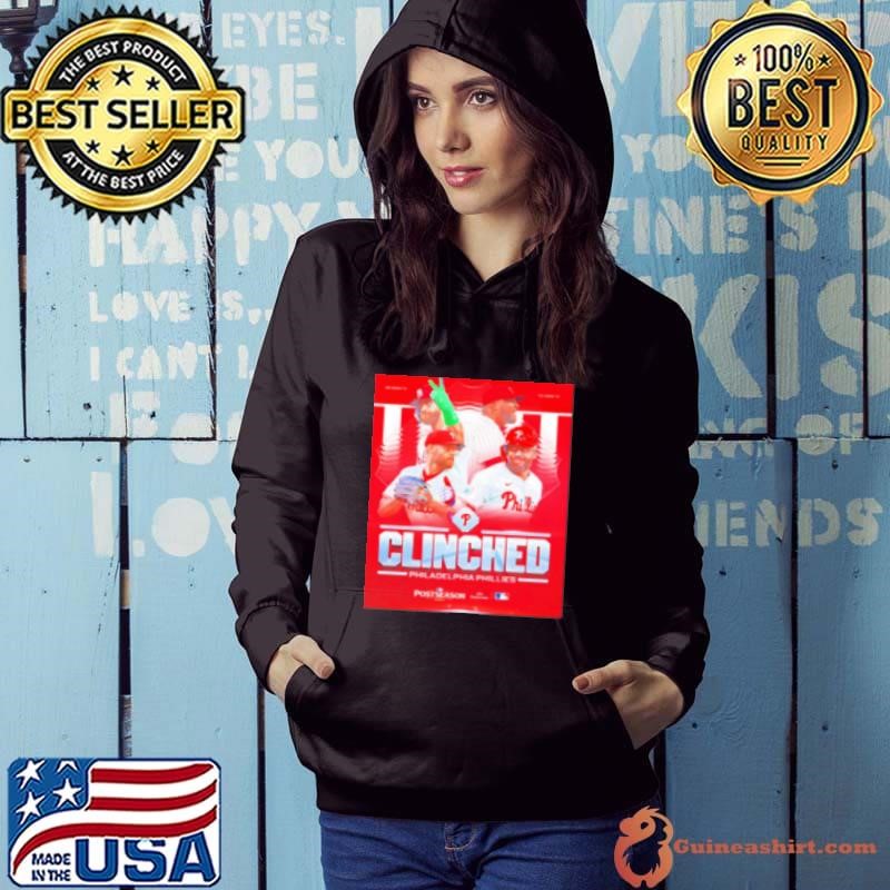 Welcome Back To #Redoctober The Philadelphia Phillies Clinched A Postseason Berth Poster Hoodie