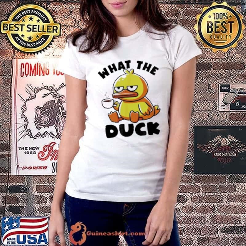 What The Duck Owner I Love Ducks Lover Rubber Duck Shirt