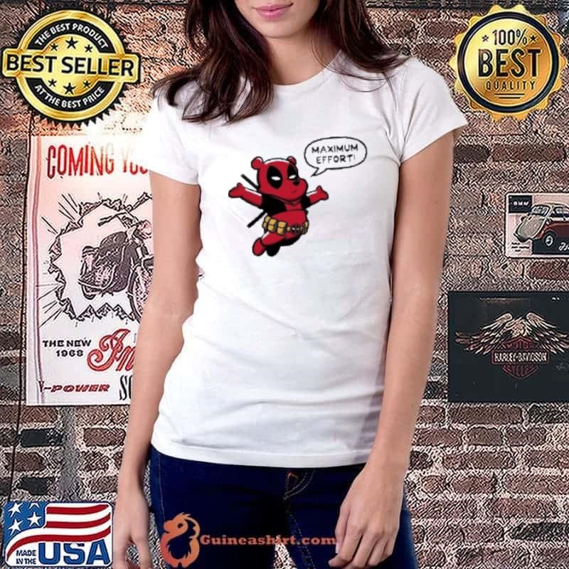 Winnie The Pooh Maximum Effort Deadpool Parody Ladiestee