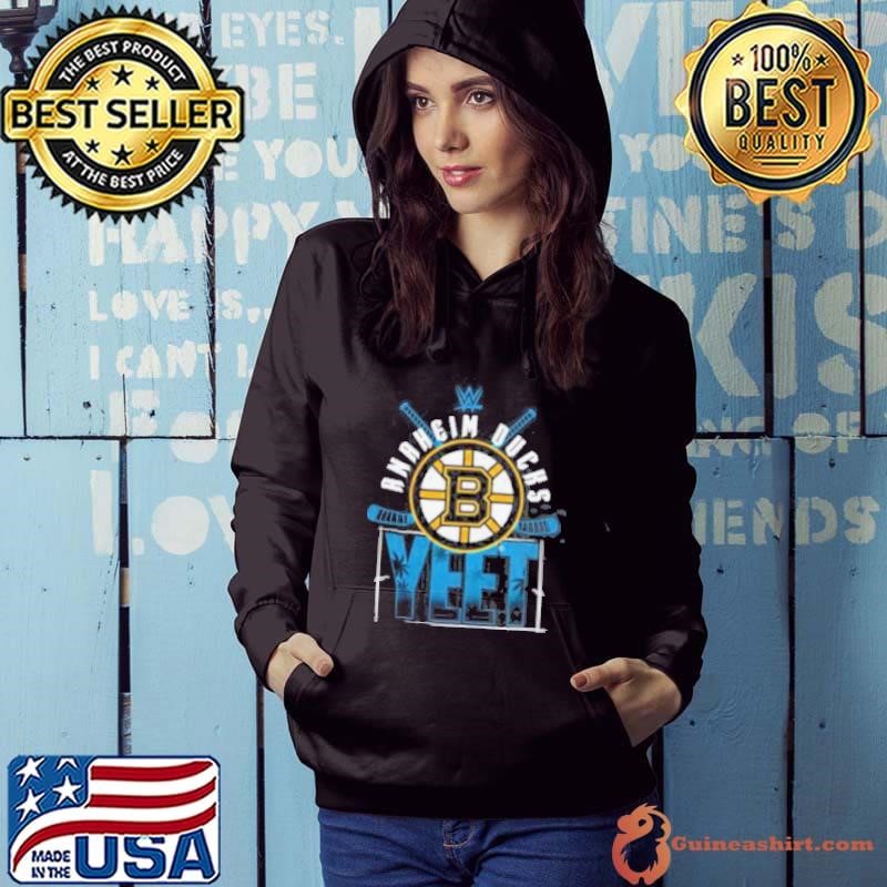 YEET Boston Bruins Hockey logo Hoodie