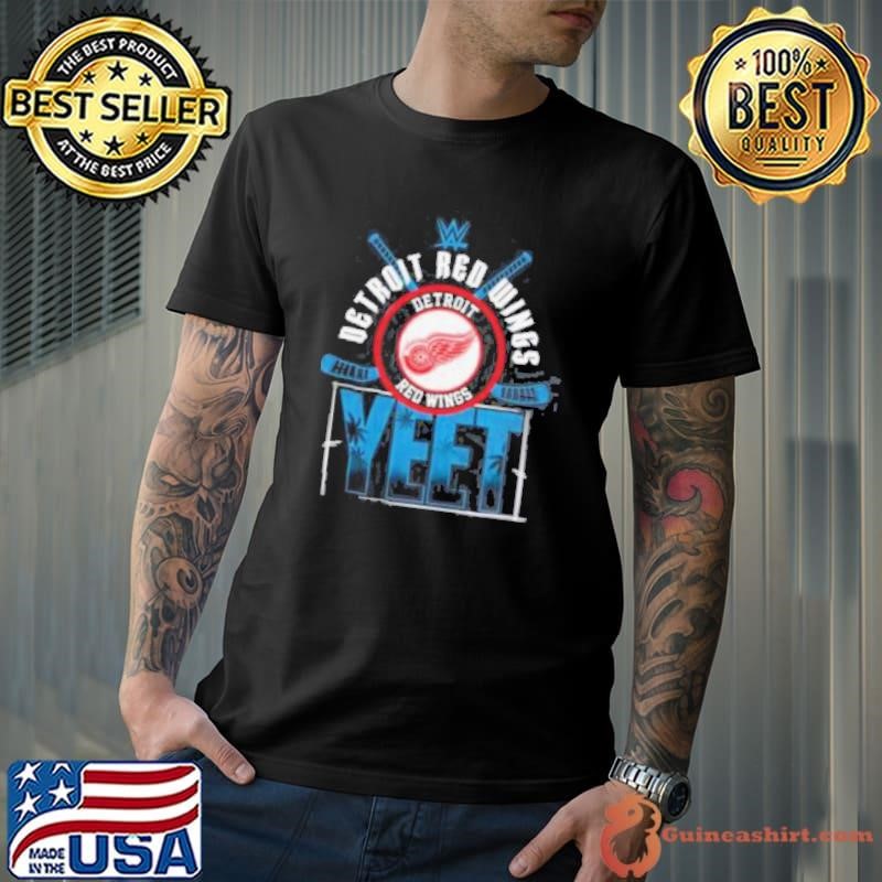 YEET Detroit Red Wings Hockey logo shirt