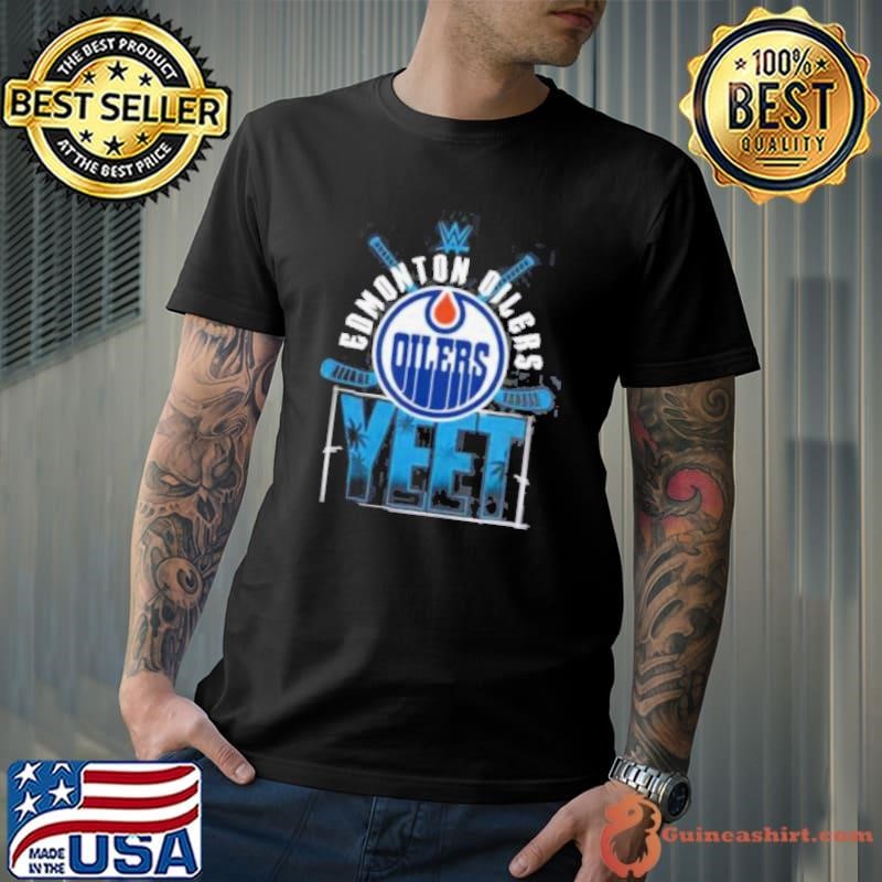 YEET Edmonton Oilers Hockey logo shirt