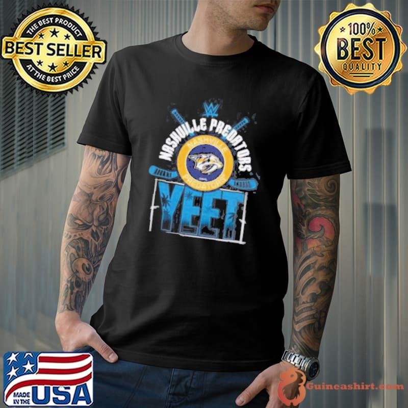 YEET Nashville Predators Hockey logo shirt