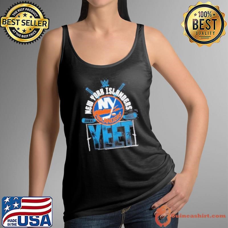 YEET New York Islanders Hockey logo Tank Top
