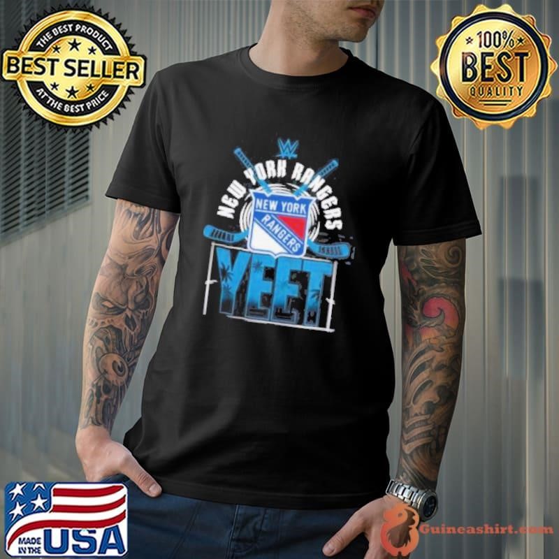 YEET New York Rangers Hockey logo shirt