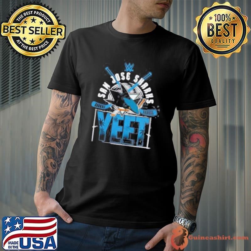 YEET San Jose Sharks Hockey logo shirt