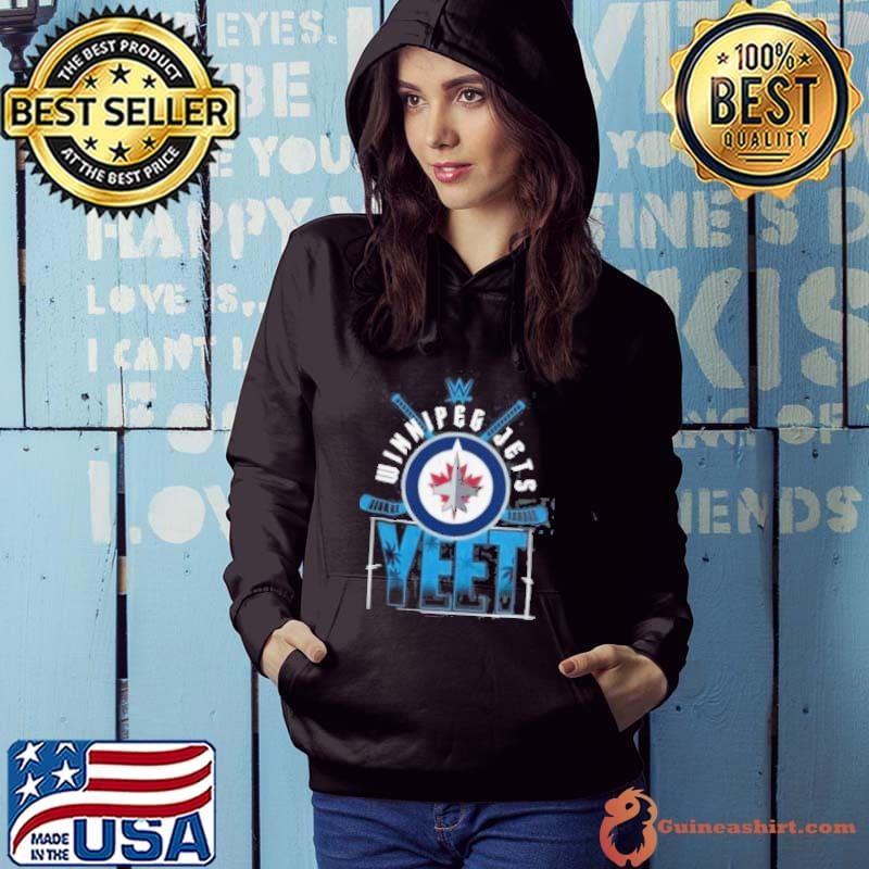 YEET Winnipeg Jets Hockey logo Hoodie