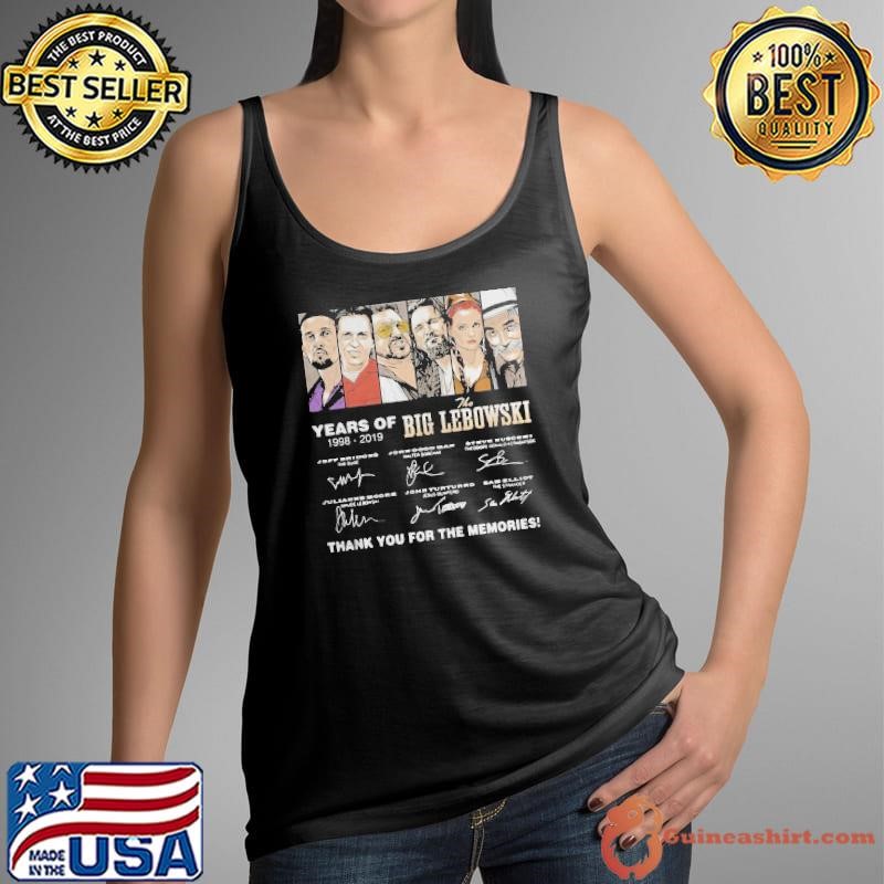 Years of The Big Lebowski 19982019 signatures Tank Top
