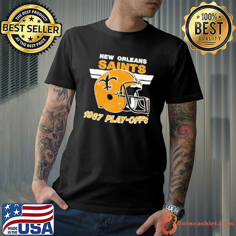 1987 New Orleans Saints Playoffs vintage shirt