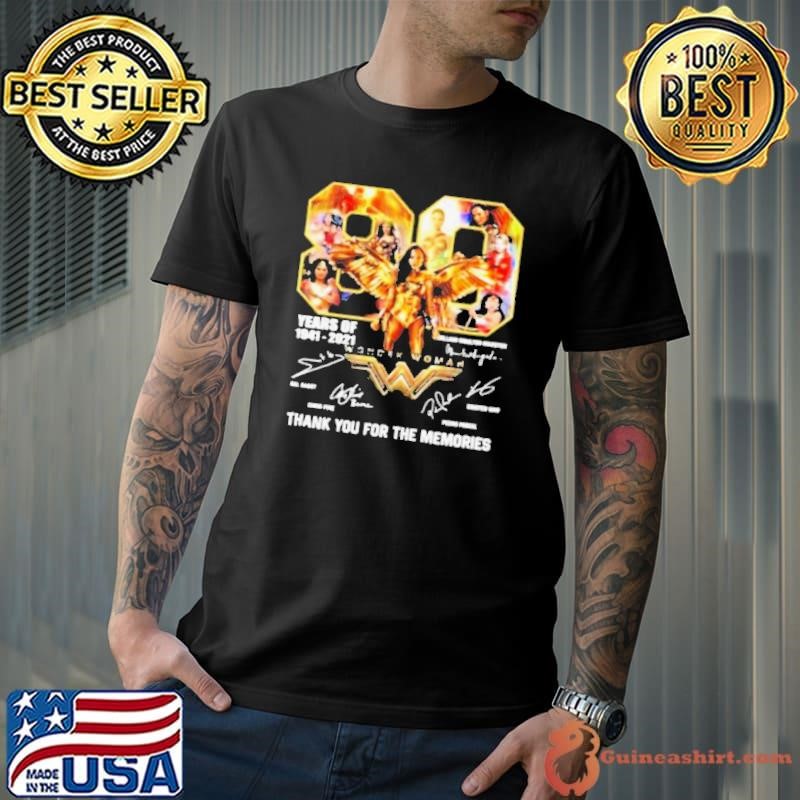 80 years of wonder woman thank you for the memories Unisex