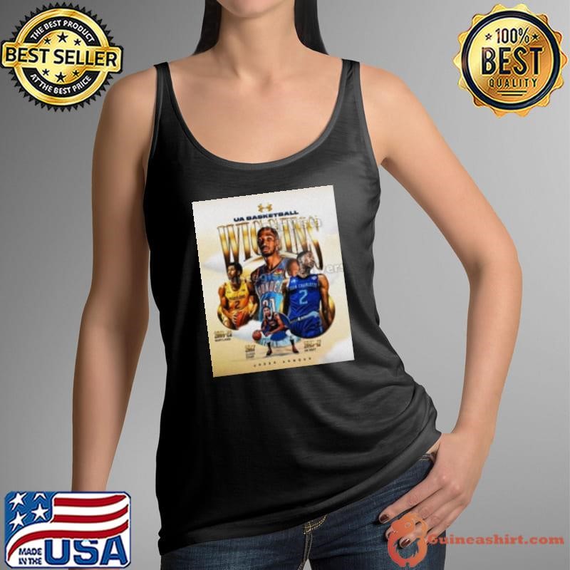 Aaron Wiggins Welcome to the Squad UA Basketball NBA Poster t shirt