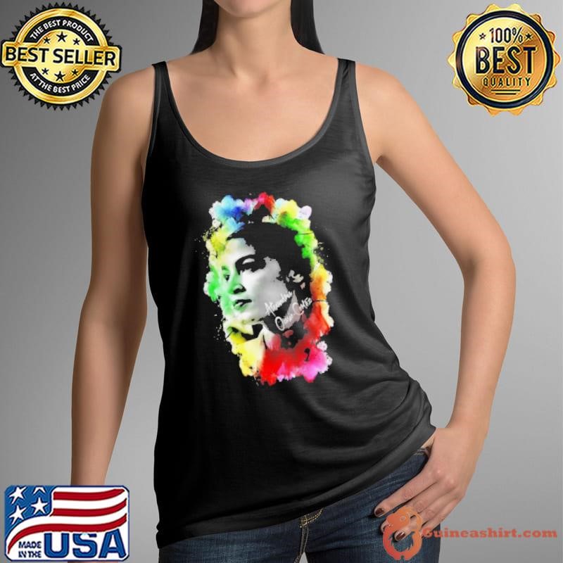 Alexandria Ocasio Cortez Watercolor Painting Art shirt