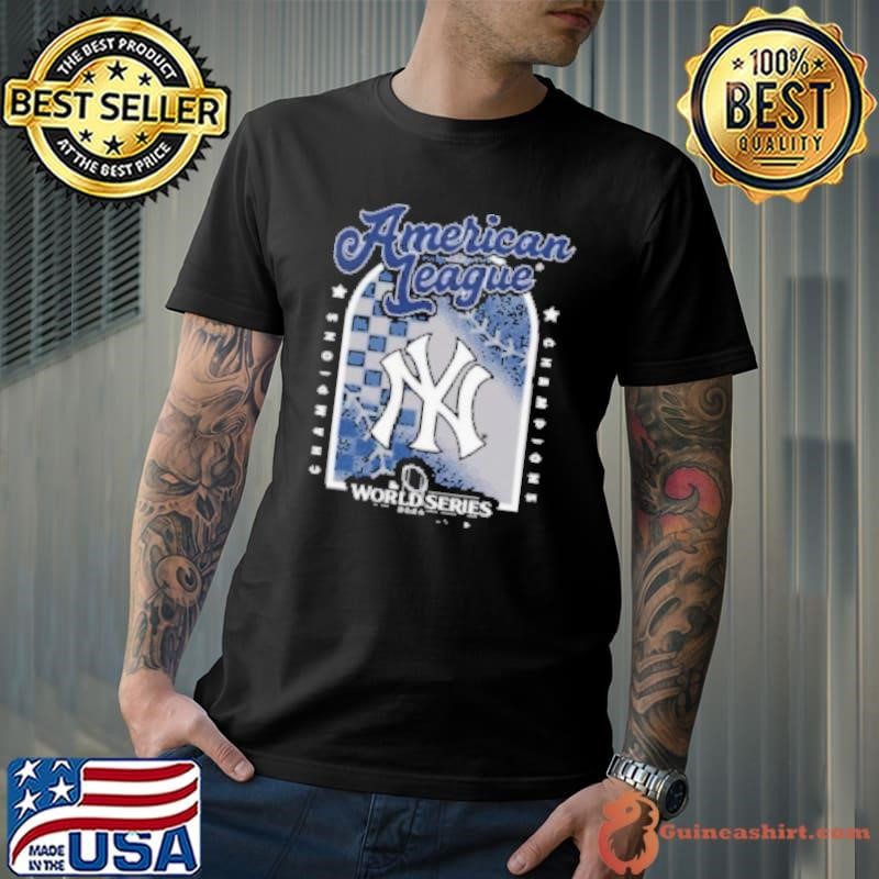 American League Champions MLB New York Yankees Black 2024 Tri Blend Shirt