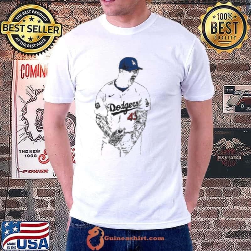 Anthony Bandana, 2024 Los Angeles Dodger MLB Hand Drawing shirt