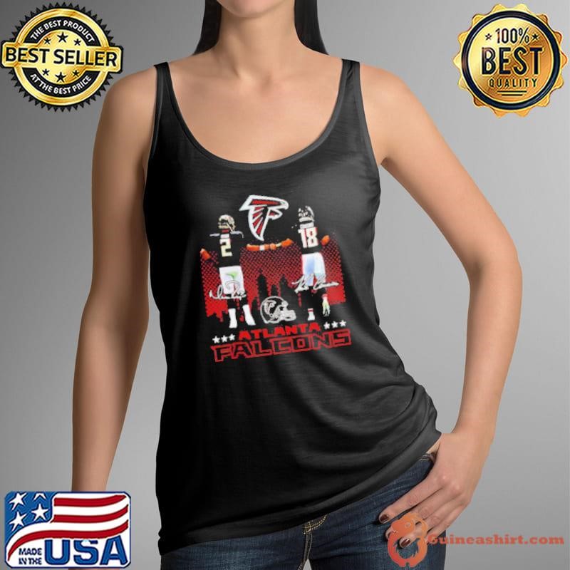 Atlanta Falcons Matt Ryan and Kirk Cousins signature 2024 Tank Top
