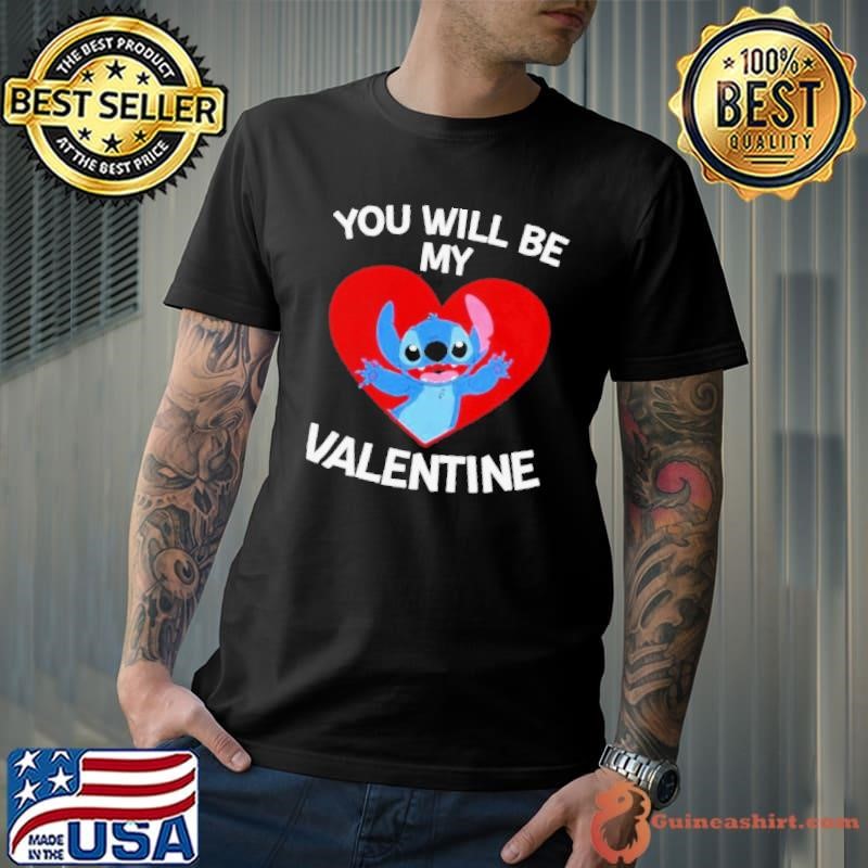 Baby Stitch you will be my Valentine Unisex