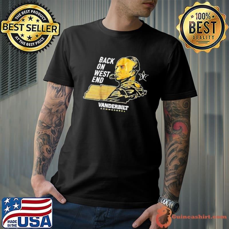 Back on west end Vanderbilt commodores shirt