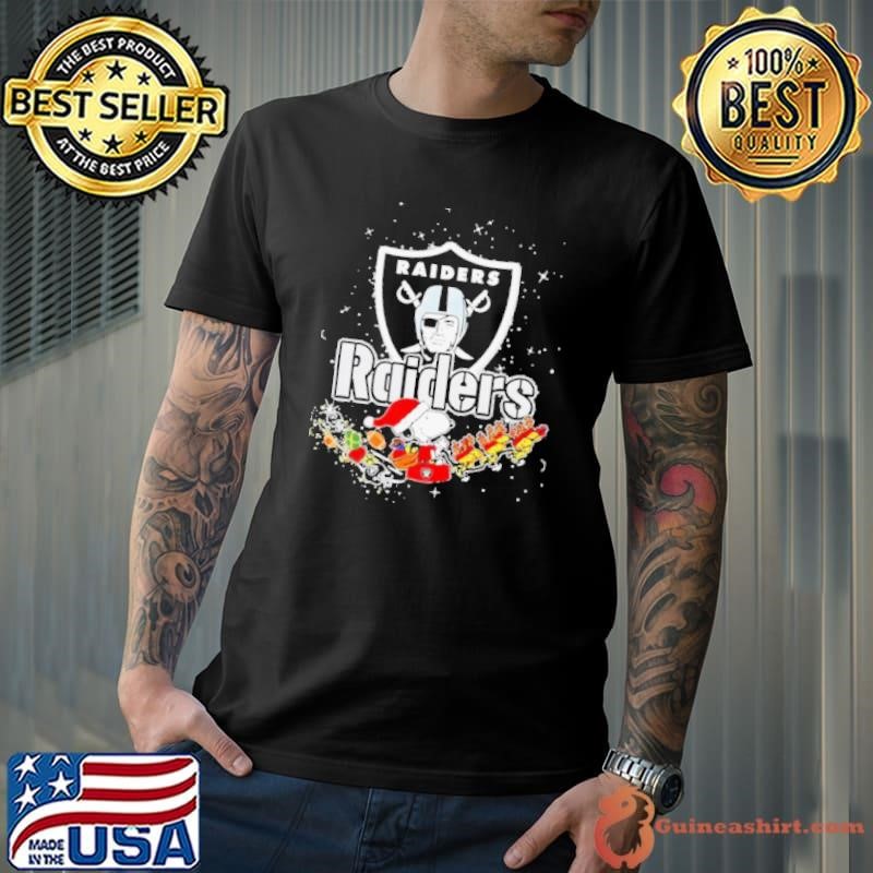 Best Oakland Raiders Snoopy Christmas shirt