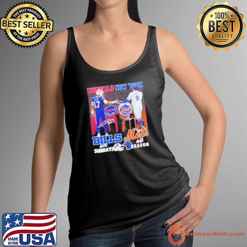 Buffalo Bills On Sundays X New York Mets All Season Shirt
