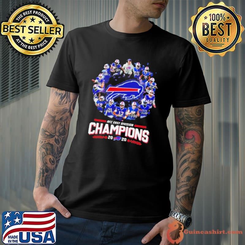Buffalo Bills Team Afc East Division Champions 2020 Signatures shirt