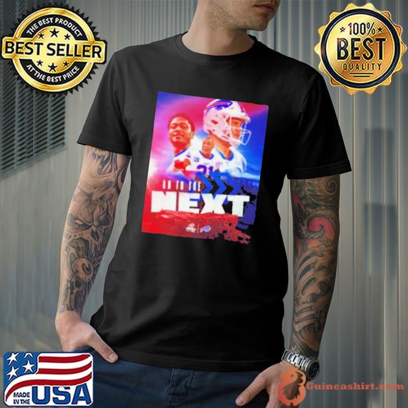 Buffalo Bills on to the next starting 3 shirt