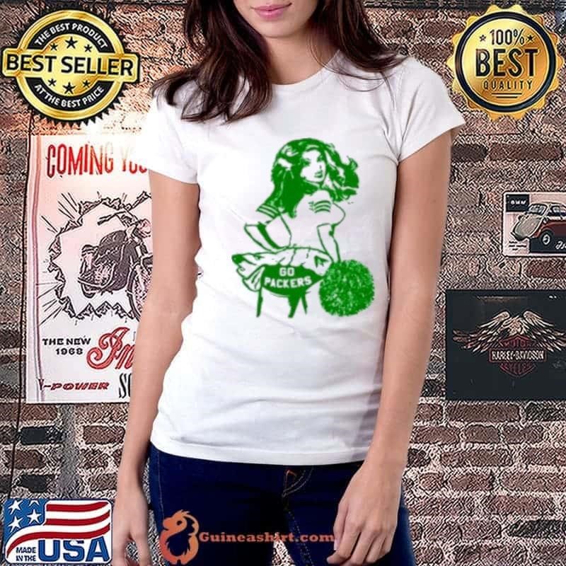 Cheerleader Green Bay Packers Go Packers Shirt