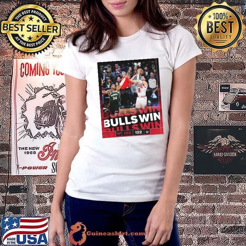 Chicago Bulls 133 – 122 Milwaukee Bucks Bulls Win Knuck If You Buck Poster shirt