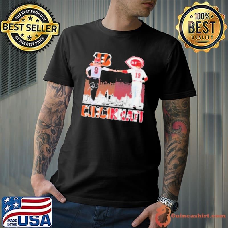 Cincinnati Bengals 2024 Joseph Burrow Cincinnati Reds Joey Votto Shirt