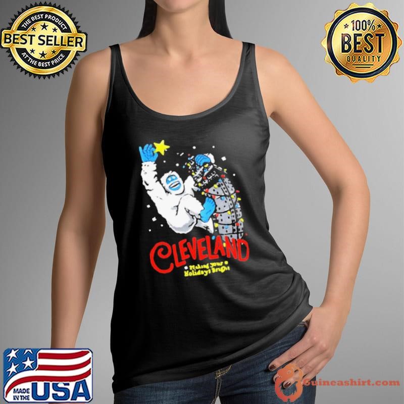 Cleveland Making Your Holidays Bright Tank Top