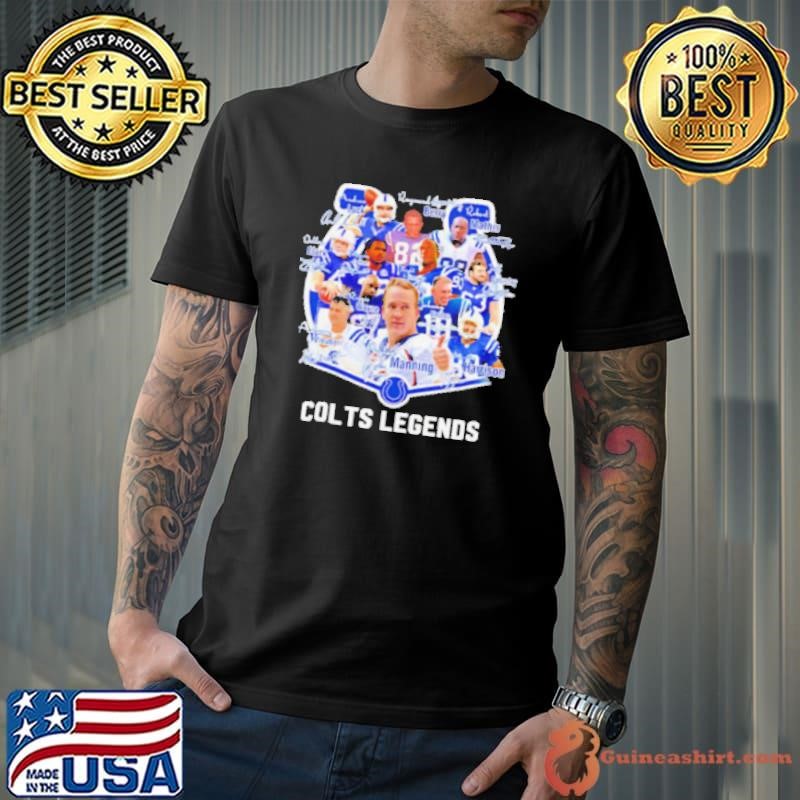 Colts Legends Indianapolis Colts all team signature shirt