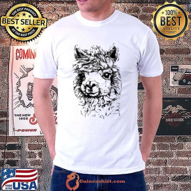 Cute Llamas Face Shirt