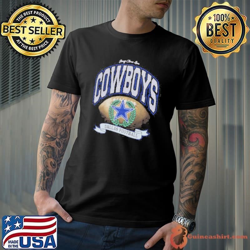 Dallas Cowboys Stoney Clover Lane x ’47 Black Glitter Rocker Retro Tubular Shirt
