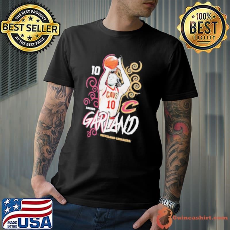 Darius Garland 10 Cleveland Cavaliers player graphic shirt