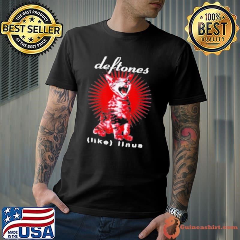 Deftones cat band like linus Shirt