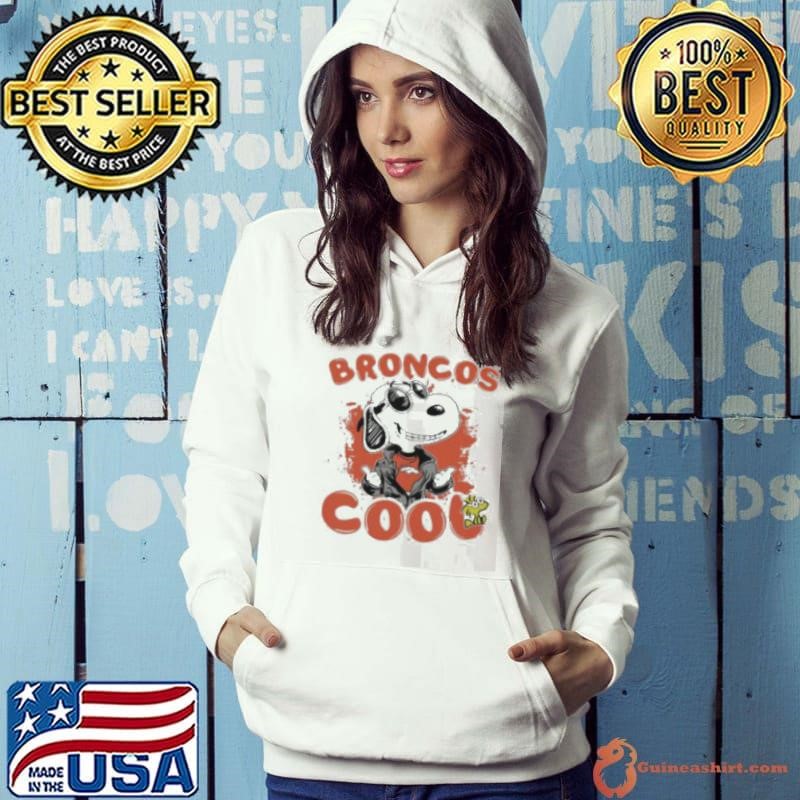 Denver Broncos NFL Team Snoopy Joe Cool Hoodie