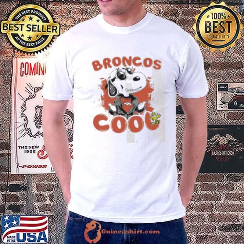 Denver Broncos NFL Team Snoopy Joe Cool Unisex