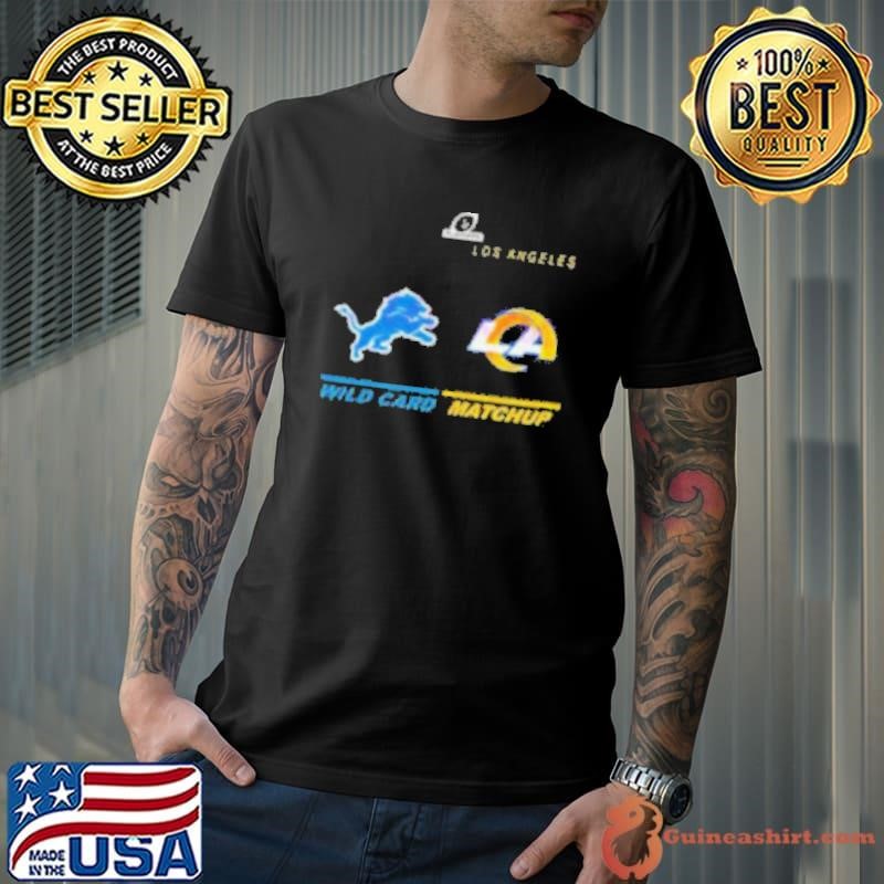 Detroit Lions Vs Los Angeles Rams Wild Card Matchup shirt