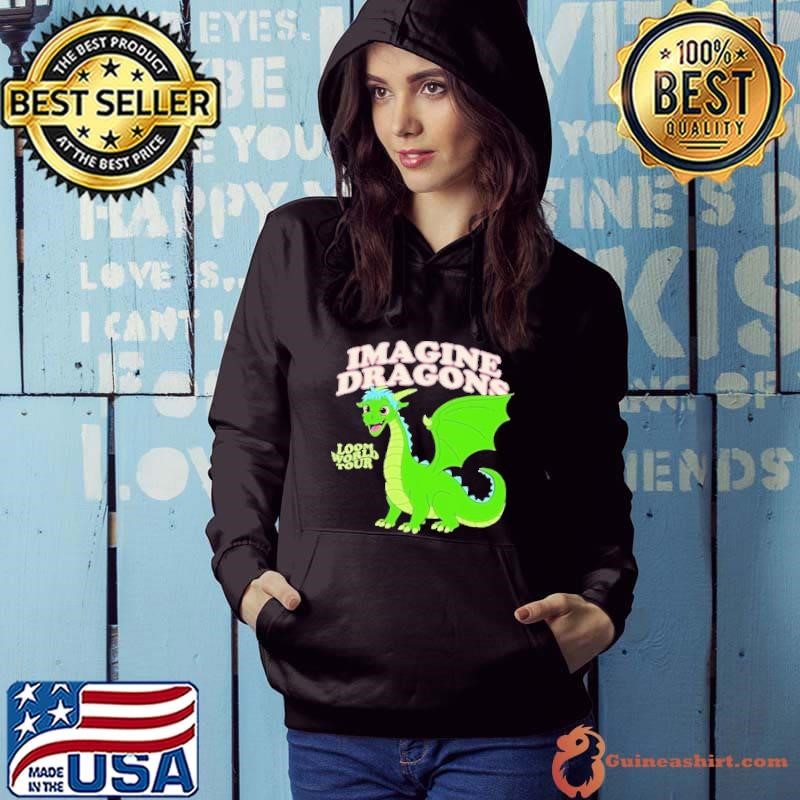 Dragons Loom World Tour Cartoon Dragon 2024 Hoodie