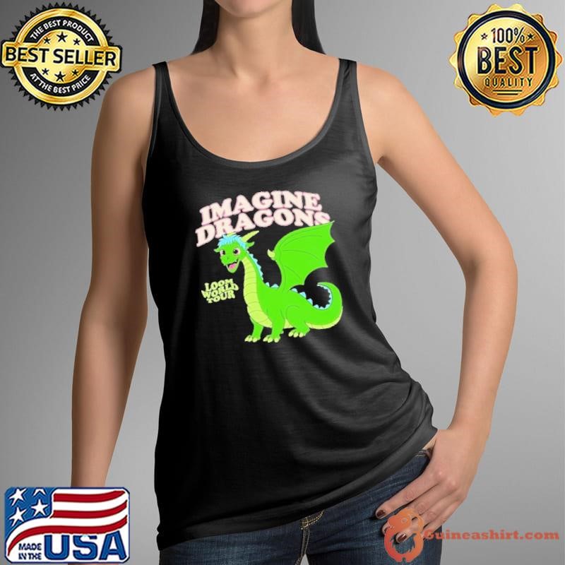 Dragons Loom World Tour Cartoon Dragon 2024 Tank Top