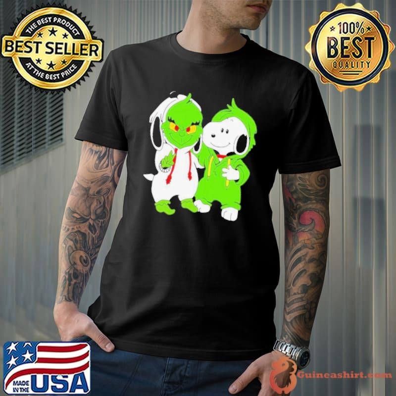 Elf Wear Suit Snoopy And Snoopy Wear Suit Elf Christmas shirt