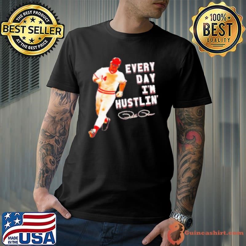 Every Day Im Hustlin Baseball Signature Unisex