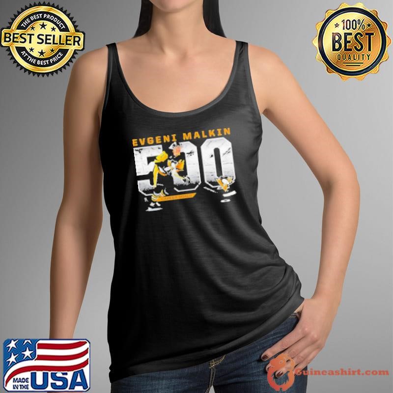 Evgeni Malkin Pittsburgh Penguins 500 Goals Tank Top