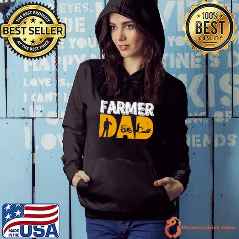 Farmer Dad Tractor Hoodie