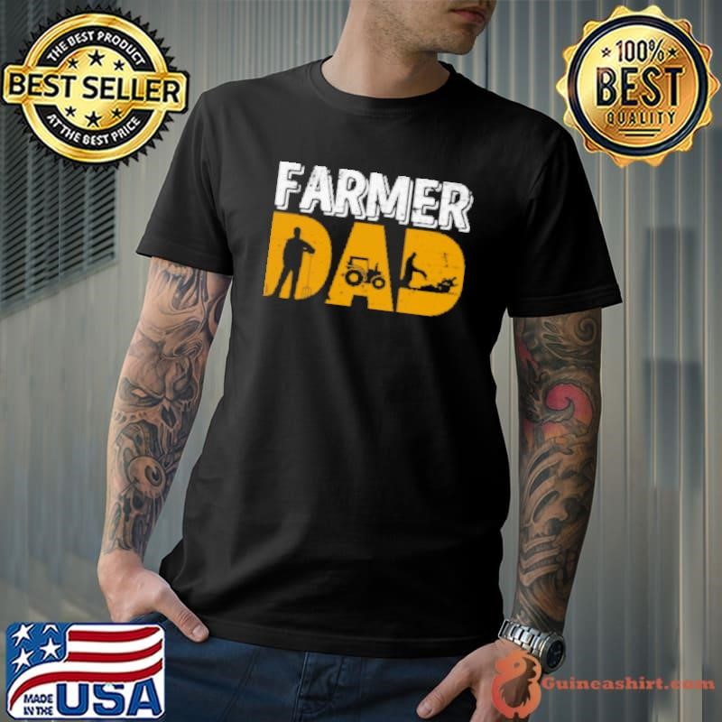 Farmer Dad Tractor Shirt