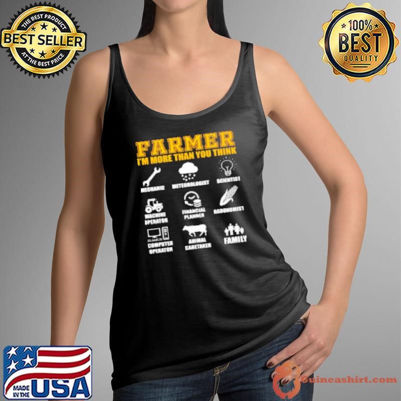 Farmer I'm More Than You Think Tank Top