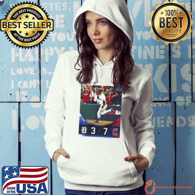 Final Detroit Tigers 3 7 Cleveland Guardians MLB ALCS 2024 Poster shirt