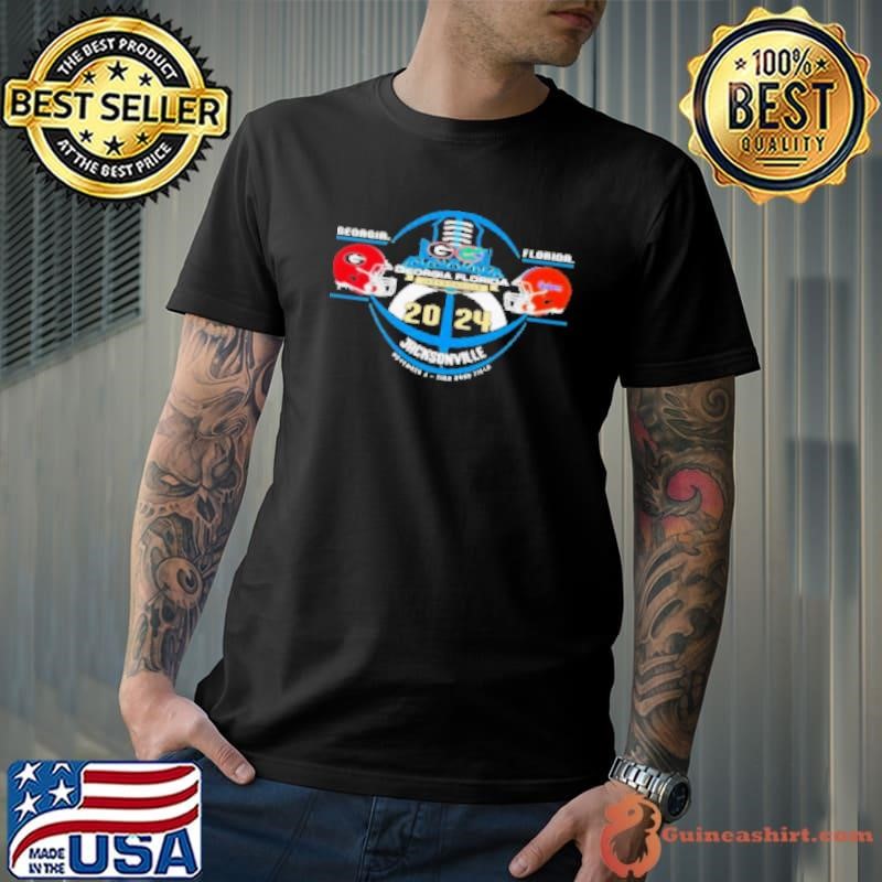 Florida Gators Vs Georgia Bulldogs Blue 84 2024 Rivalry Matchup Unisex