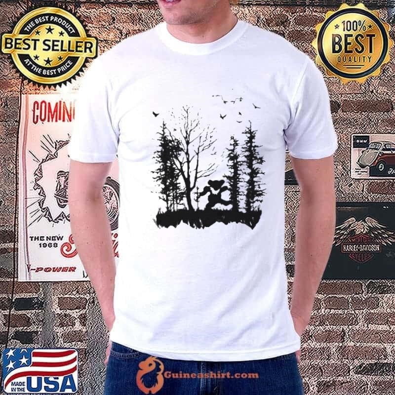 Forest Dancing Bear Grateful Dead Unisex
