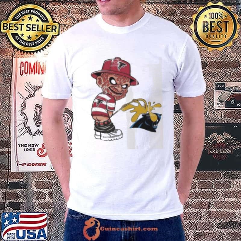 Freddy Krueger Atlanta Falcons Piss On Carolina Panthers Halloween 2024 NFL Unisex
